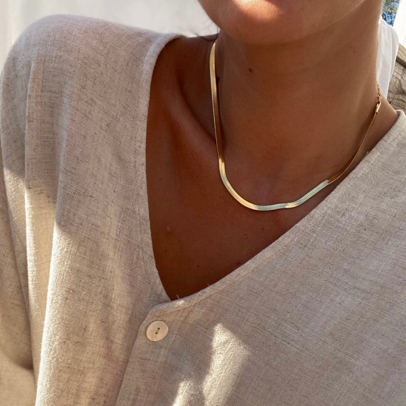 PORTOFINO Herringbone Necklace