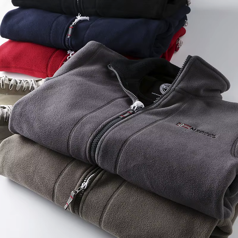 Full-Zip Fleece Jacket — colourway 15