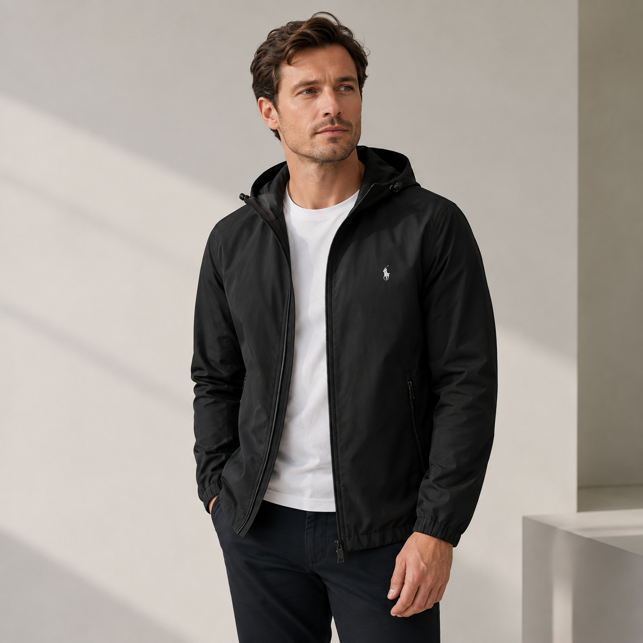 RICHMOND Lightweight Hooded Jacket