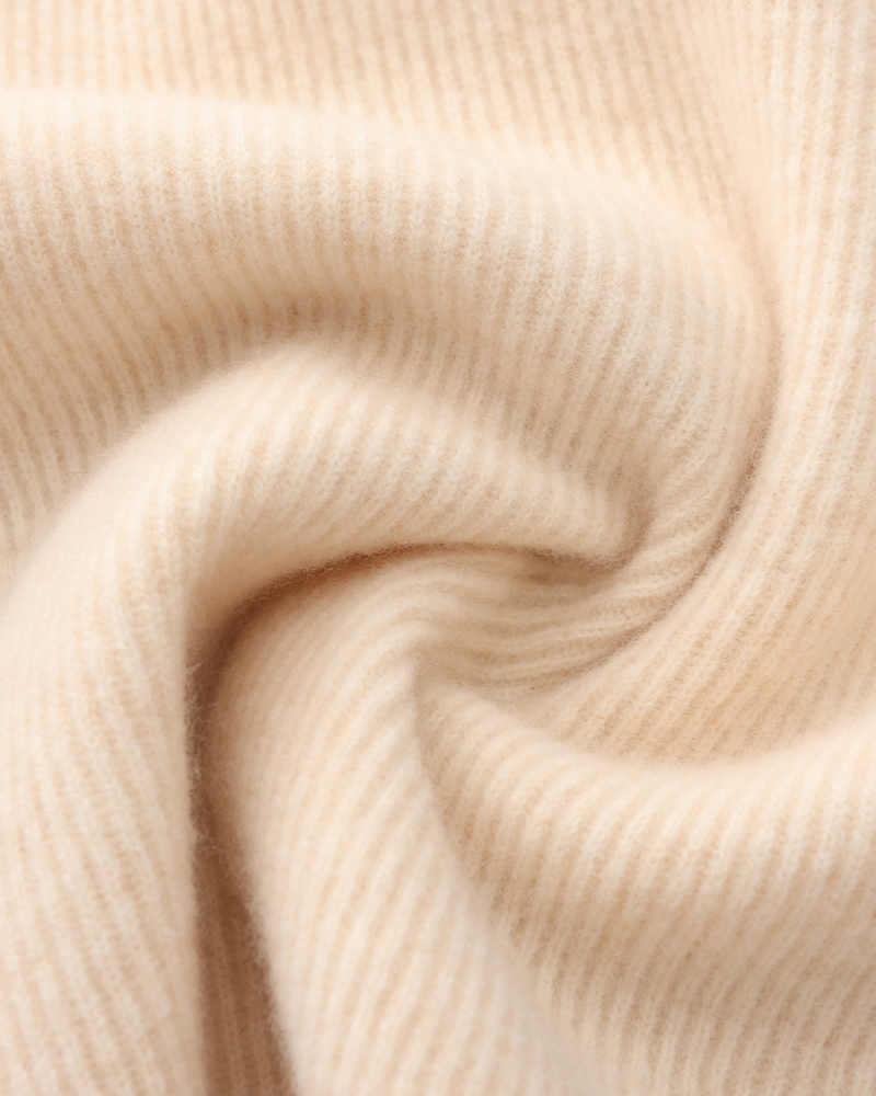 Ribbed Knit Zip Vest — colourway 4