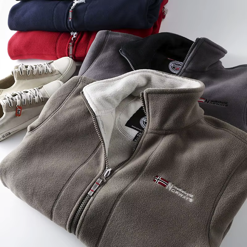 Full-Zip Fleece Jacket — colourway 14