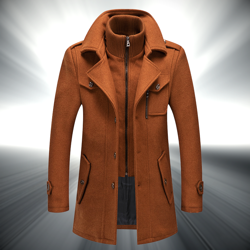 Wool-Blend Overcoat — colourway 1
