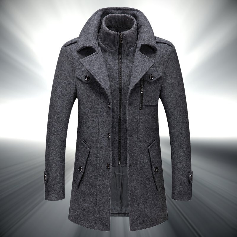 Wool-Blend Overcoat — colourway 2